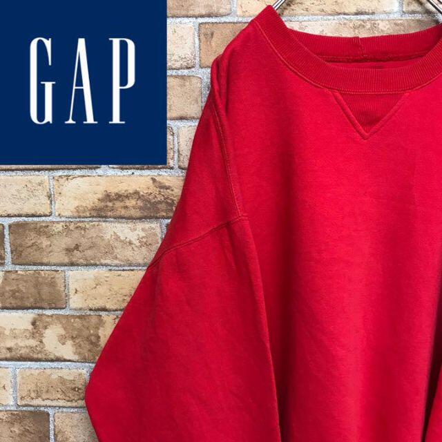 old gap スウェット トレーナー 赤 レッド