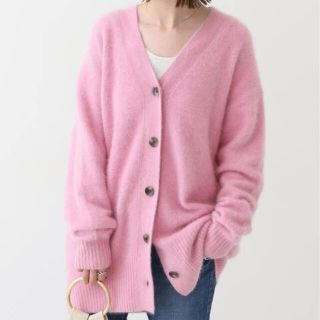 スピックアンドスパン(Spick & Span)のSpick and Span FURKNITワイドVカーディガン(カーディガン)