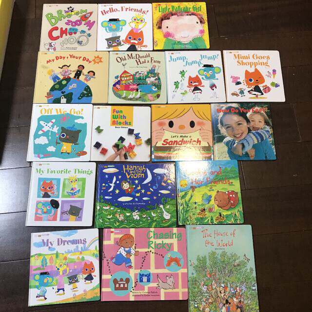 ワールドワイドキッズ Stage1〜6 幼児英語教材 ほぼフルセット-