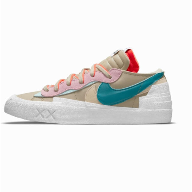 28 KAWS × sacai × Nike Blazer Low "Reed"