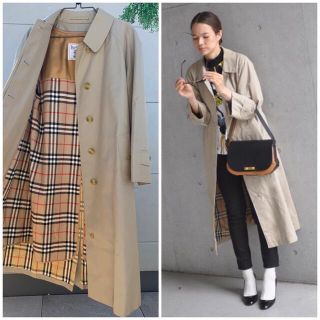 バーバリー(BURBERRY)の極美品★BURBERRY ライナー付き トレンチコート ステンカラーコート(トレンチコート)