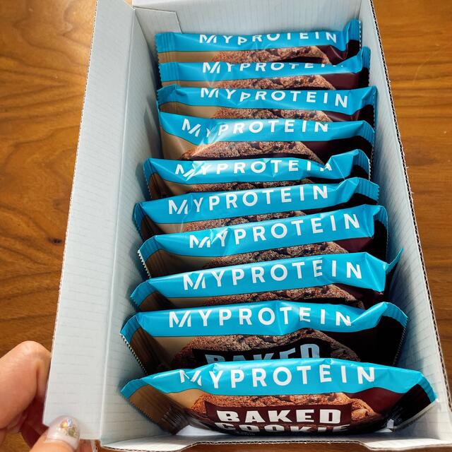 MYPROTEIN(マイプロテイン)のマイプロ ベイクドクッキー 10袋 食品/飲料/酒の食品(菓子/デザート)の商品写真