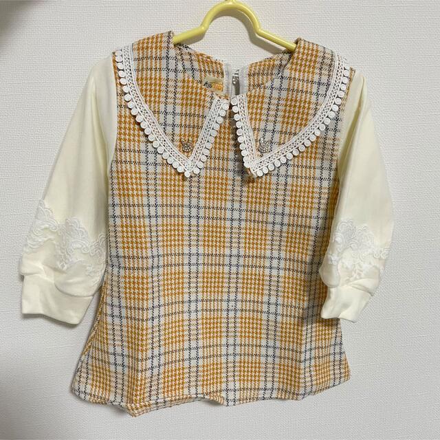 ベビー服　ワンピース　女の子 キッズ/ベビー/マタニティのベビー服(~85cm)(ワンピース)の商品写真