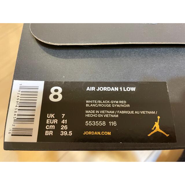 NIKE(ナイキ)のAIR JORDAN 1 LOW メンズの靴/シューズ(スニーカー)の商品写真