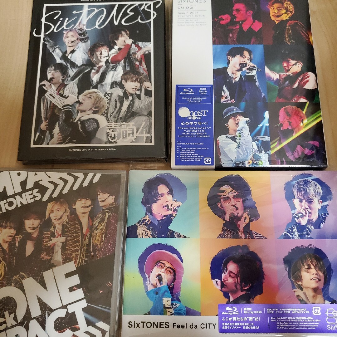 即購入可能 Sixtones DVD　セット