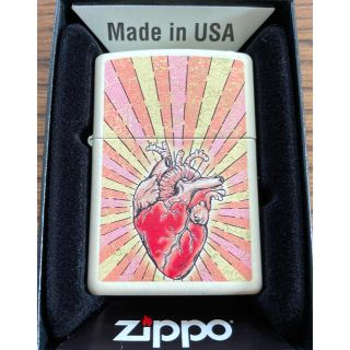 ジッポー(ZIPPO)のZIPPO ライター 2021US ハートデザイン 49397新品未使用品(タバコグッズ)