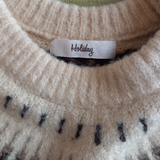 holiday(ホリデイ)のアンティローザ、ホリデイニット レディースのトップス(ニット/セーター)の商品写真