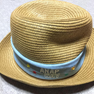アナップキッズ(ANAP Kids)のアナップ麦わら帽子(帽子)