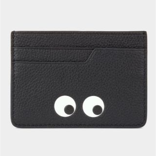 アニヤハインドマーチ(ANYA HINDMARCH)のアニヤハインドマーチ EYES アイズ　カードケース　黒　新品(名刺入れ/定期入れ)