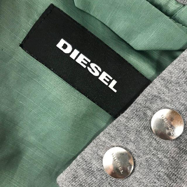 DIESEL(ディーゼル)の【DIESEL】ディーゼル パープルライン BRAVE フード付き スタジャン レディースのジャケット/アウター(スタジャン)の商品写真