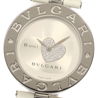 ブルガリ(BVLGARI)の☆美品★保証書付き【BVLGARI】ブルガリ B-zero1 ハート BZ35S クォーツ レディース(腕時計)