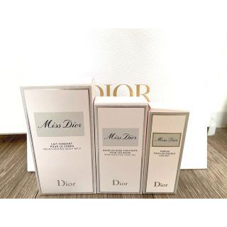 ディオール(Dior)のミスディオール　3点セット　新品未開封未使用(ボディローション/ミルク)