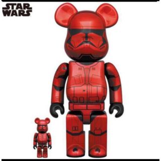 メディコムトイ(MEDICOM TOY)のBE@RBRICK SITH TROOPER(TM) CHROME Ver. 1(フィギュア)