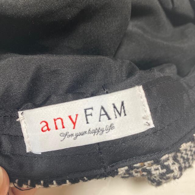 anyFAM(エニィファム)のanyFAM キャスケット レディースの帽子(キャスケット)の商品写真