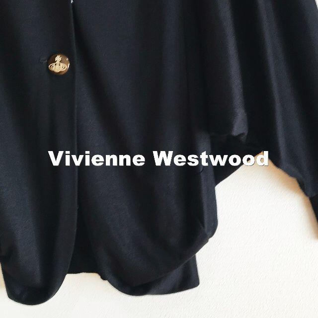 Vivienne Westwood(ヴィヴィアンウエストウッド)の【Vivienne Westwood】ビックORBボタン ドルマン カーディガン レディースのトップス(カーディガン)の商品写真