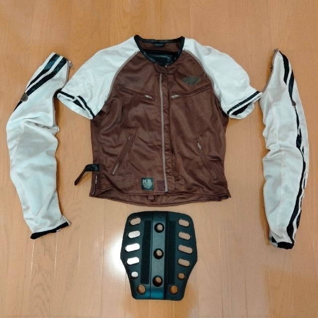 バイクジャケットL ☆プロテクタ付 メンズのジャケット/アウター(ライダースジャケット)の商品写真