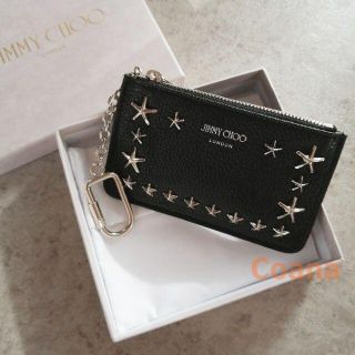 ジミーチュウ(JIMMY CHOO)のJimmy Choo* スター スタッズ　カードケース　コインケース(コインケース)