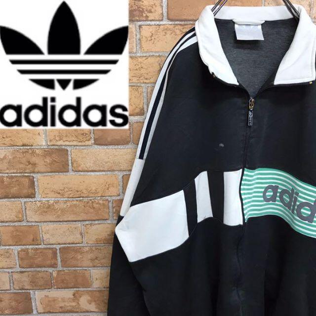 【adidas アディダス】80's トラックジャケット 万国旗タグ