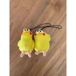 エヌティティドコモ(NTTdocomo)のポインコ　ストラップ(ノベルティグッズ)