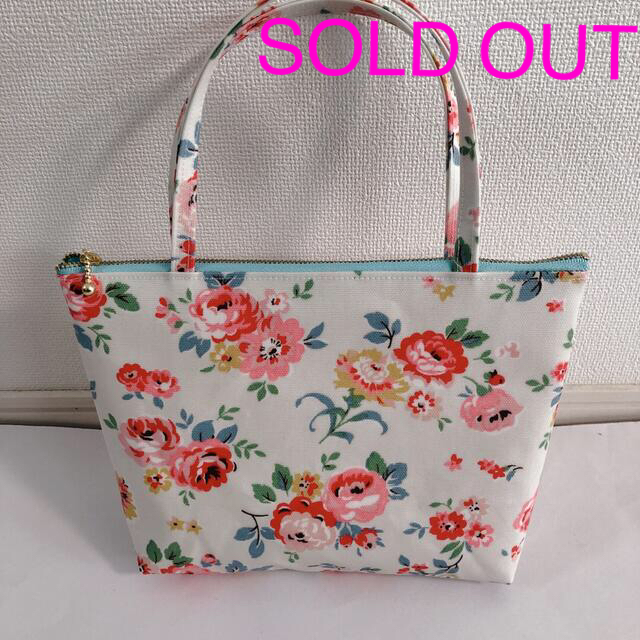 2021激安通販 キャスキッドソン トートバッグ ポーチ付き 英国 Cath Kidston エコバッグ「London People 」