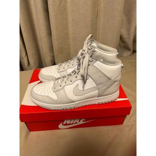 ナイキ(NIKE)のNIKE DUNK HIGH RETRO VAST GREY ダンク ナイキ(スニーカー)