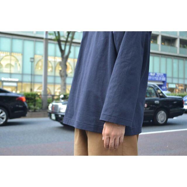 COMOLI - 【希少】20AW comoli フットボールt ネイビー サイズ 3 COMOLI - 【希少】20AW comoli フットボールt ネイビー サイズ 3