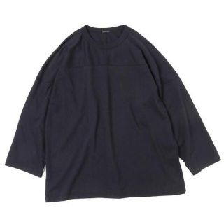 COMOLI - 【希少】20AW comoli フットボールt ネイビー サイズ 3 COMOLI - 【希少】20AW comoli フットボールt ネイビー サイズ 3