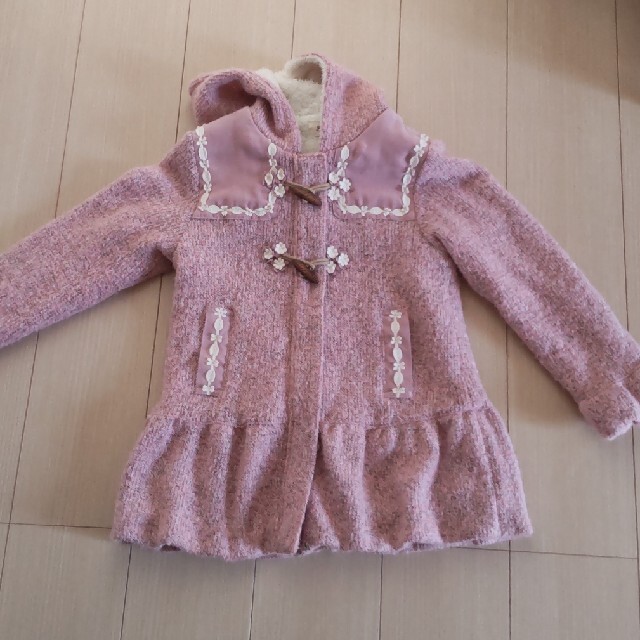 Souris(スーリー)のsouris  size130 あったかコート キッズ/ベビー/マタニティのキッズ服女の子用(90cm~)(コート)の商品写真