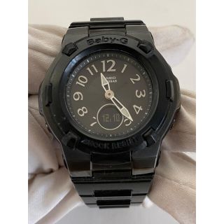 ベビージー(Baby-G)のCASIO ベビージー　Baby-G BGA-1110 ブラック　タフソーラー(腕時計)
