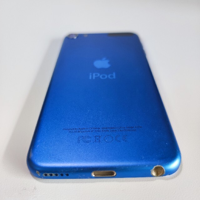 iPod touch(アイポッドタッチ)のiPod touch 第6世代 32GB ブルー A1574 スマホ/家電/カメラのオーディオ機器(ポータブルプレーヤー)の商品写真