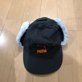 プーマ(PUMA)のPUMA  kids  キャップ  耳当て付き  56センチ(帽子)