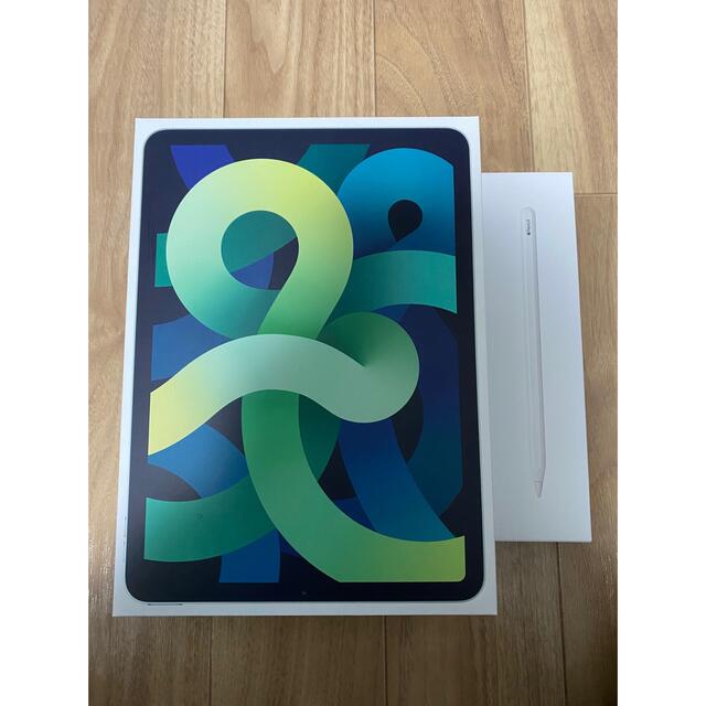 【極美品】Apple iPad Air4 64GB + Apple Pencil