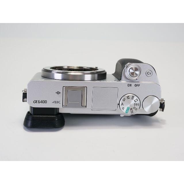 美品　SONY α6400 ボディ　ショット数 3075枚　付属品たくさんカメラ