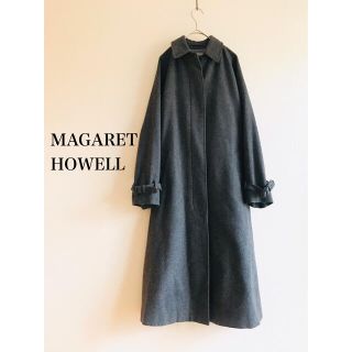 マーガレットハウエル(MARGARET HOWELL)のマーガレットハウエル　コート　グレー(ロングコート)