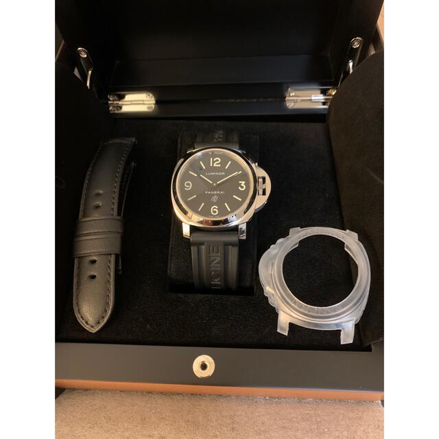 OFFICINE PANERAI(オフィチーネパネライ)の極美品　パネライ （PANERAI）ルミノールベース　ステンレススチール メンズの時計(腕時計(アナログ))の商品写真