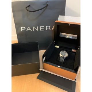 オフィチーネパネライ(OFFICINE PANERAI)の極美品　パネライ （PANERAI）ルミノールベース　ステンレススチール(腕時計(アナログ))