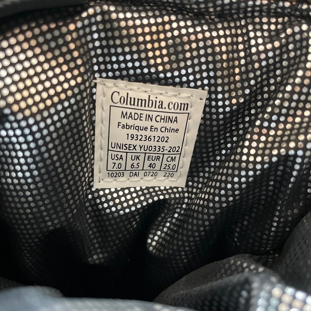 Columbia(コロンビア)のコロンビアスピンリール　スノーブーツUSA7 レディースの靴/シューズ(ブーツ)の商品写真