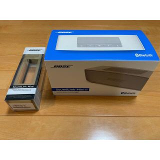 ボーズ(BOSE)のBOSE Soundlink mini II 純正カバー付き(スピーカー)