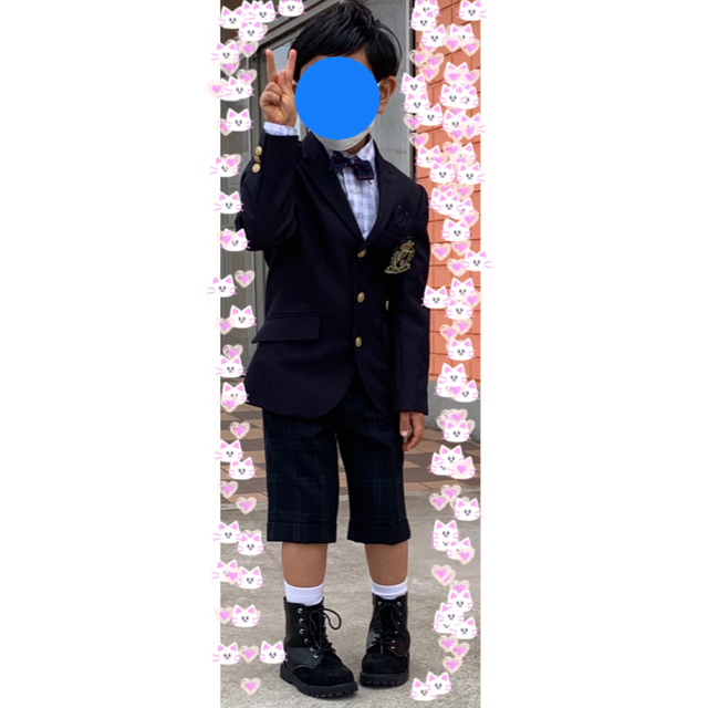 入学式 スーツ 120㎝　男の子 半ズボン イーストボーイ