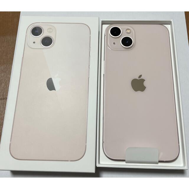 新品シムフリーiPhone13   128GB ピンク