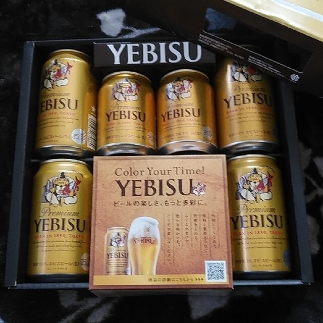 サッポロ(サッポロ)のエビスビール　8缶セット　賞味期限 22年10月 食品/飲料/酒の酒(ビール)の商品写真