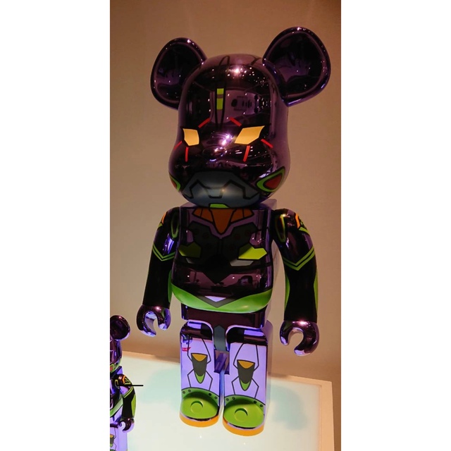 BE@RBRICK エヴァンゲリオン初号機 CHROME Ver. 1000%