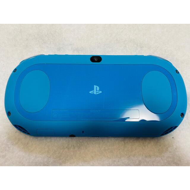 PlayStation Vita(プレイステーションヴィータ)のPSVita PCH-2000 ZA23 本体 アクアブルー 動作確認済み エンタメ/ホビーのゲームソフト/ゲーム機本体(家庭用ゲーム機本体)の商品写真