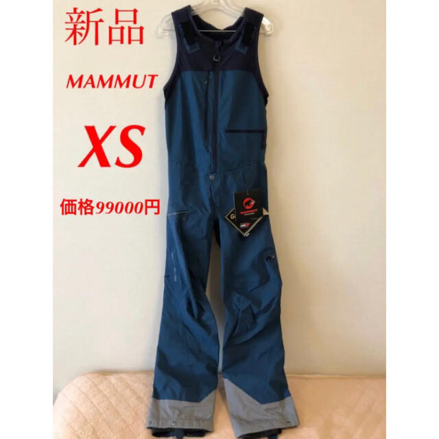 Mammut(マムート)のマムート　Alyeska Pro HS Bib Pants Men XS スポーツ/アウトドアのアウトドア(登山用品)の商品写真