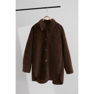 style mixer ショートファーシャツコート