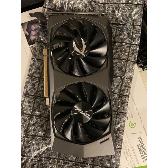 PCパーツzotac 3060ti 8g 非LHR 美品