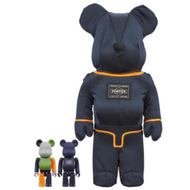 ベアブリックBE@RBRICK PORTER TANKER IRON BLUE