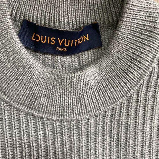 LOUIS VUITTON(ルイヴィトン)のルイヴィトン 美品 ワールドジャガード ニット クルーネック セーター メンズのトップス(ニット/セーター)の商品写真