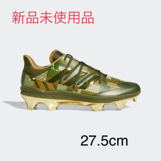 アディダス(adidas)のアディダス　アディゼロ　アフターバーナー7 野球　スパイク　迷彩　ゴールド(シューズ)