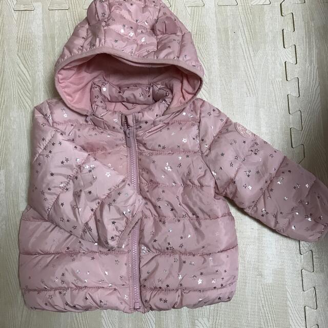 babyGAP(ベビーギャップ)のダウンコート　90 キッズ/ベビー/マタニティのキッズ服女の子用(90cm~)(コート)の商品写真